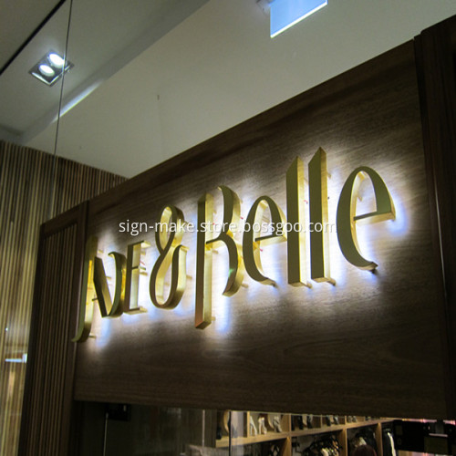 Halo Lit LED Electronic Channel Letter Signs